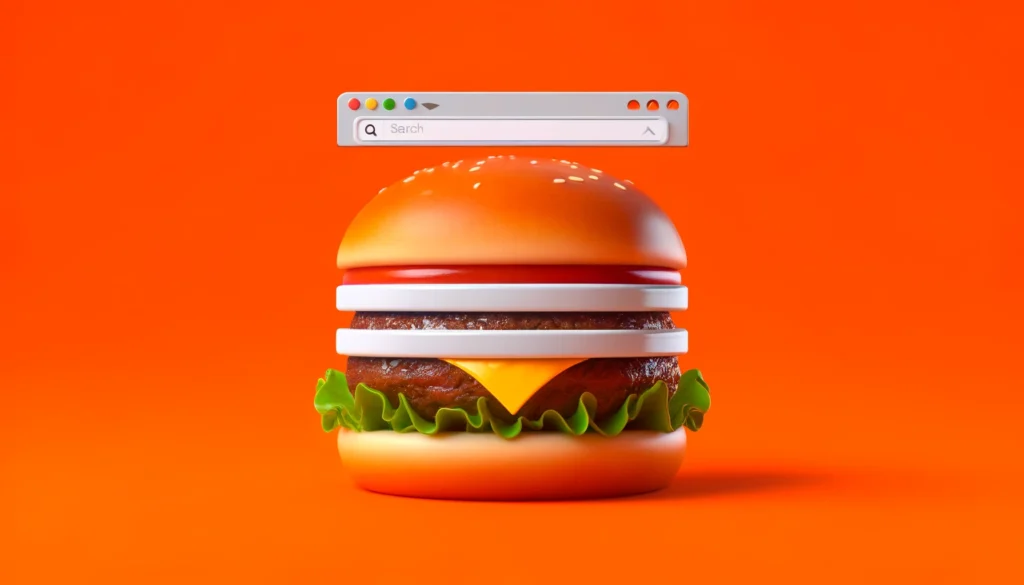 menú hamburguesa